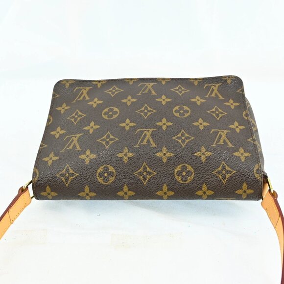 Authentic LOUIS VUITTON Monogram Musette Tango Short Strap Bag bsj710-112725 - Picture 5 of 16